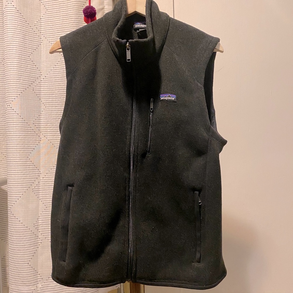 Patagonia vest, fleece, MS
